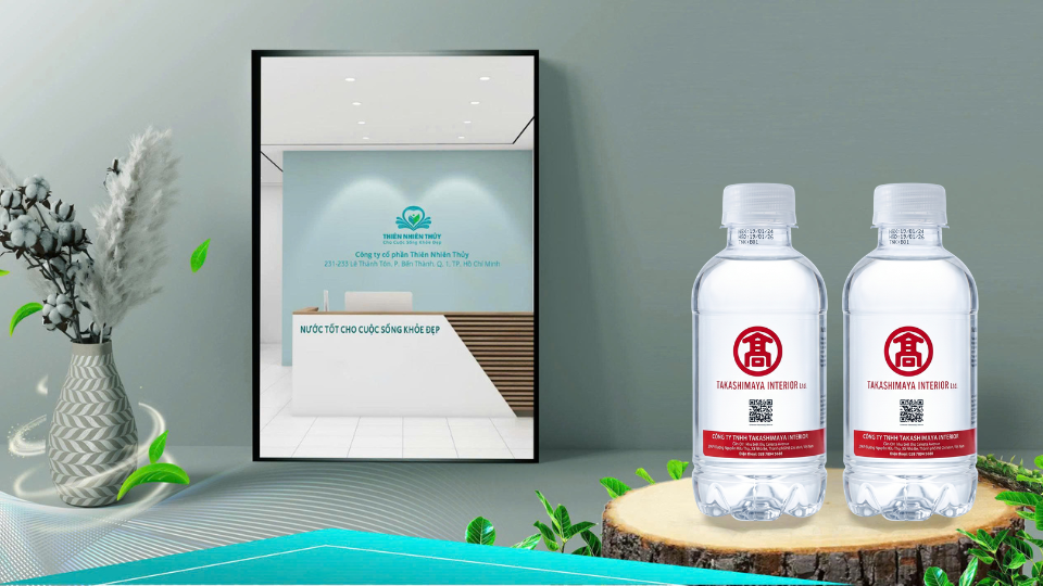 Gia công nước đóng chai 250ml - Takashimaya